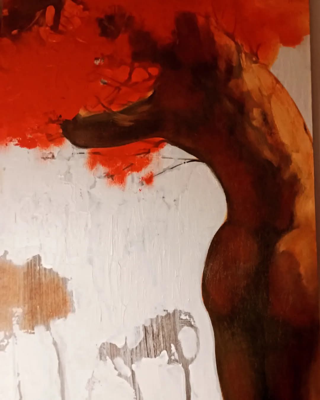 Albero ardente, opera di ARTIS Mariana Mele