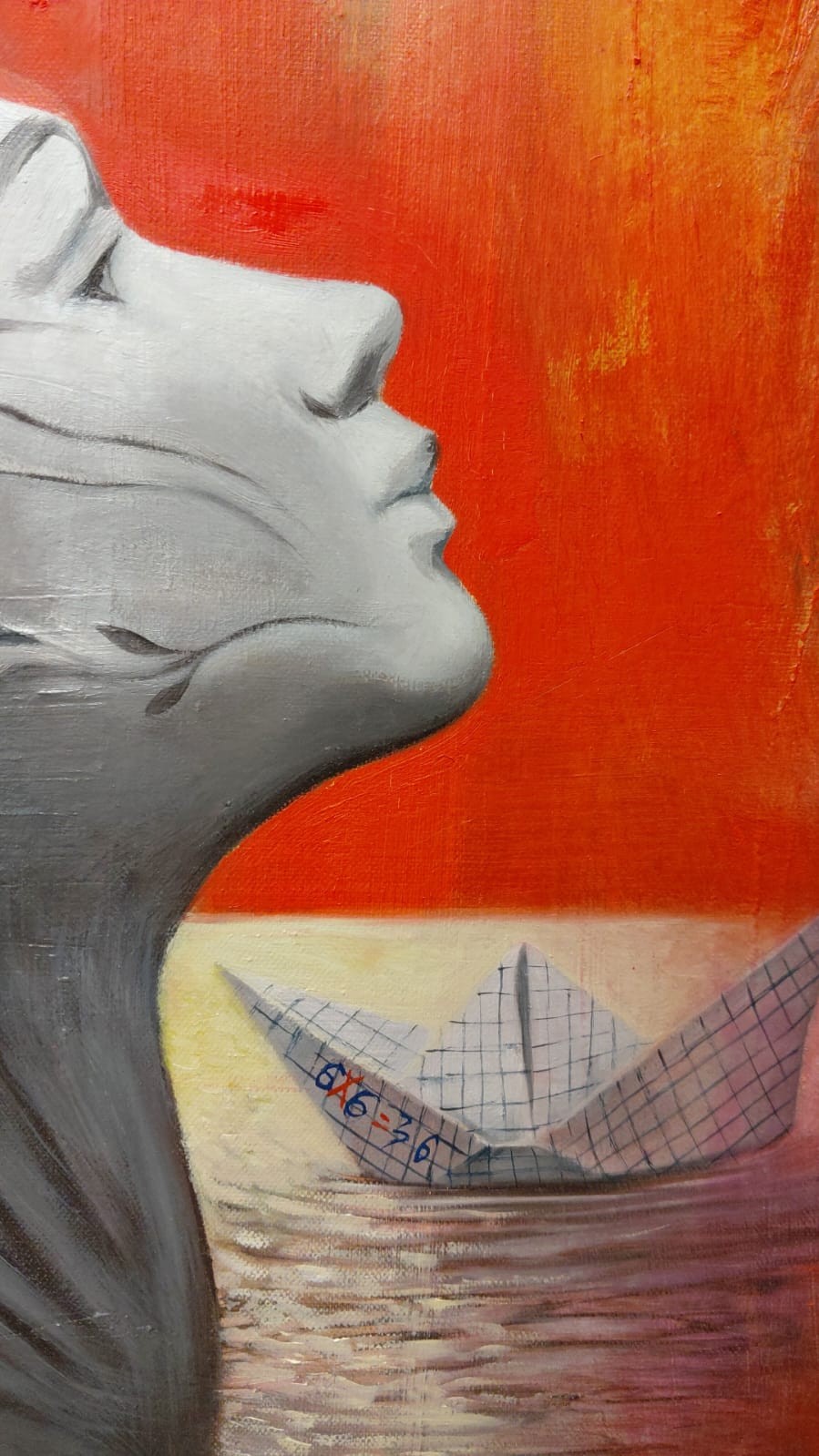 Volto e vela, opera di ARTIS Mariana Mele